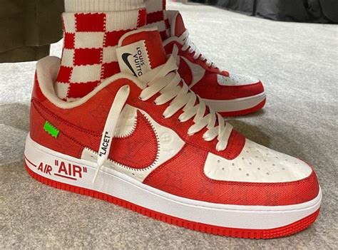 lv off white nike air force 1|lv af1 price.